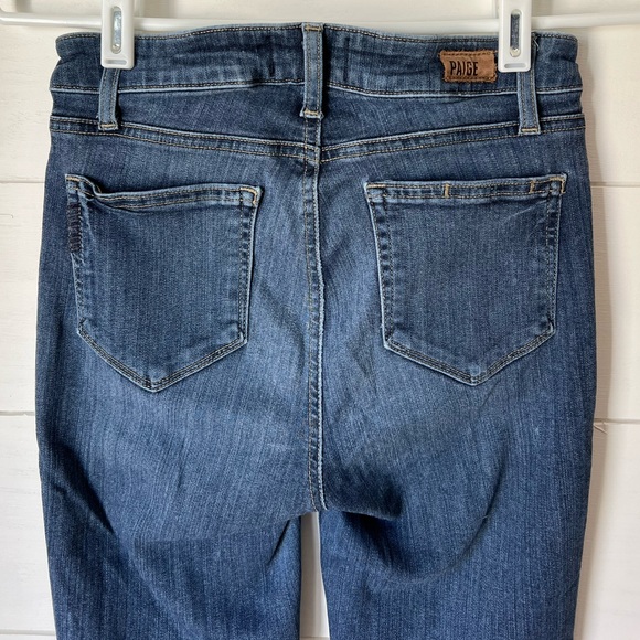 PAIGE Hoxton Ankle High-Rise Skinny Jeans in Putney - Picture 6 of 9